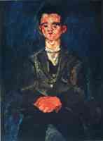 portrait of a boy in blue