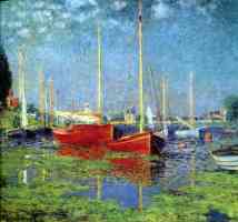 pleasure boats at argenteuil