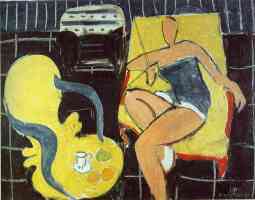 dancer and armchair