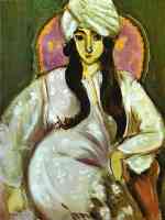 laurette in a white turban