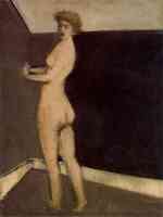 untitled naked woman posing in room