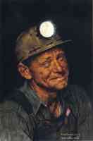 portrait of a coal miner