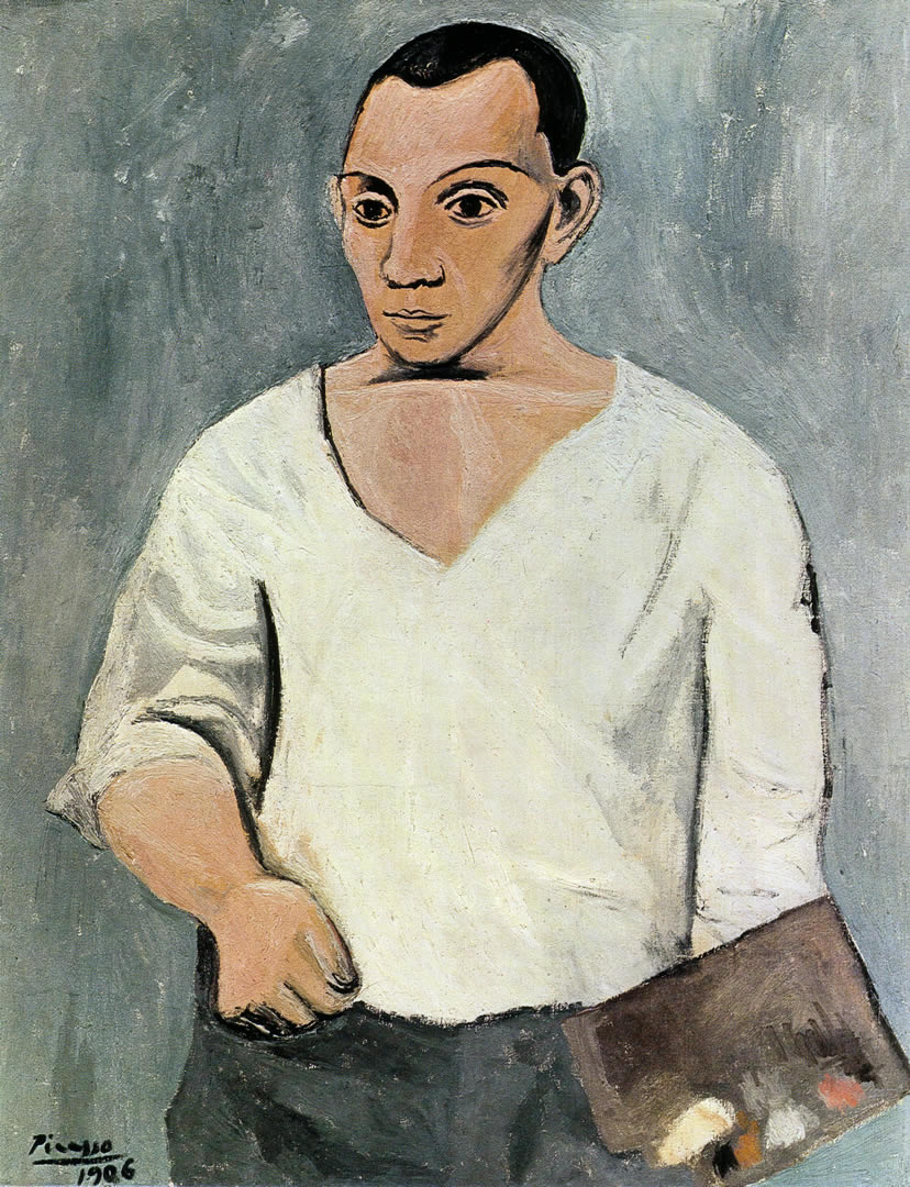 Picasso Selbstporträt