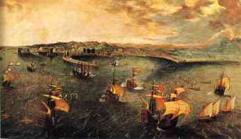 naval battle in the gulf of naples