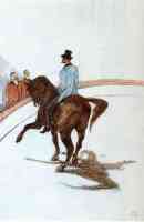 ringmaster on his horse