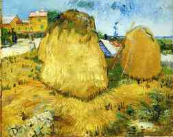 haystacks in provence