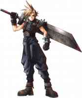cloud strife and his giant sword