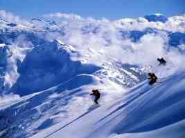 downhill ski