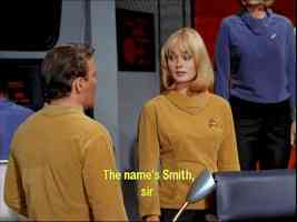 star trek babes andrea dromm as yeoman smith in the menagerie