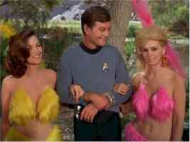 star trek babes android showgirls in shore leave