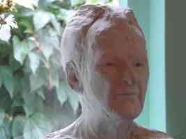 bust of lucien freud