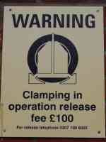 clamping in operation