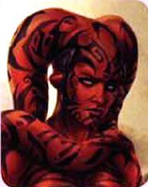 Review and photos of Star Wars Darth Talon bust and statue