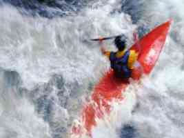 kayak action