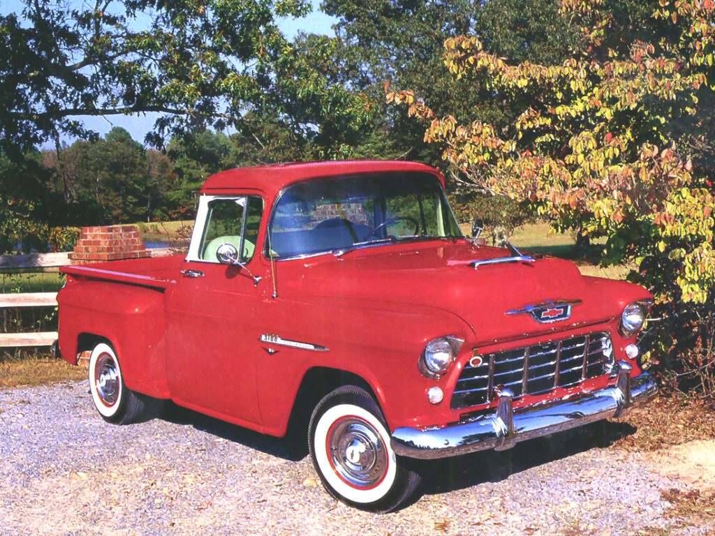 1955 Chevrolet 3100 Pickup Red fvr