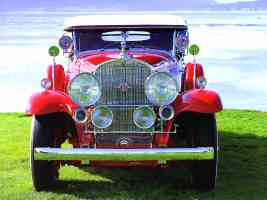 1930 Cadillac V 16 Sport Phaeton Red fv