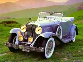 1931 Bentley 8 Litre 2 Door Convertible Blue Grey fvl