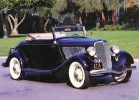 1933 Ford Cabriolet Black fvr