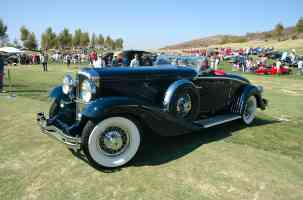 1934 Duesenberg Walker LeGrand J534 convertible Coupe dark blue fvl1
