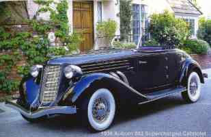 1936 Auburn 852 Supercharged Cabriolet