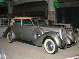 1937 Lincoln Touring Cabriolet One of Ten Custom Built by Brunn Co New York Gray sfvr H Ford Museum CL