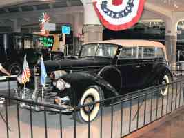 1939 Lincoln Sunshine Special Presidential Limousine Roosevelt Truman fvl H Ford Museum N