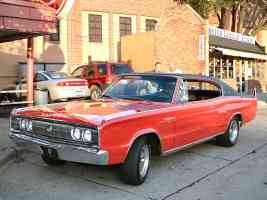1967 Dodge Charger 383 with Black Vinyl Top Red fvl 2004 Dream Cruise F