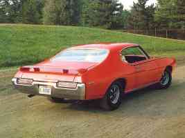 1969 Pontiac GTO Judge Coupe Orange rvl