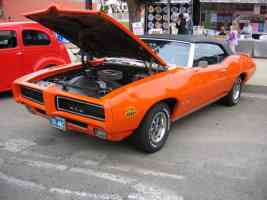 1969 Pontiac GTO Judge orange fvl