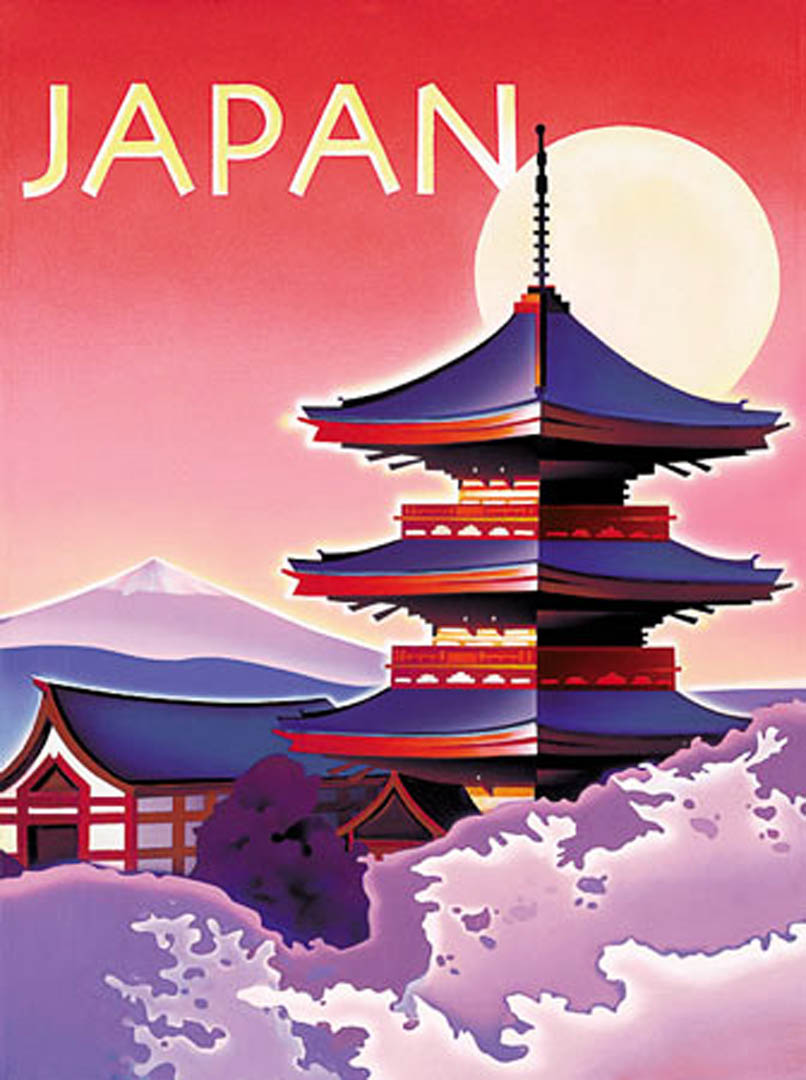 Japan - Vintage Tourism Posters