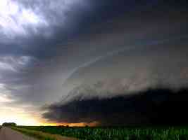 large wall cloud