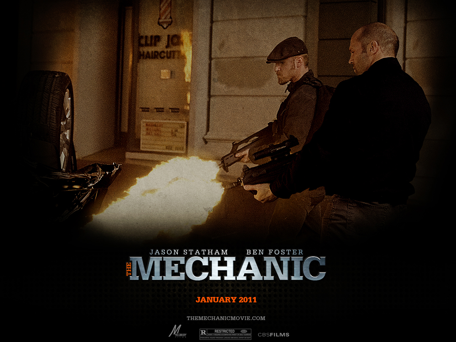 Ben Foster Ben Foster And Jason Statham In The Mechanic