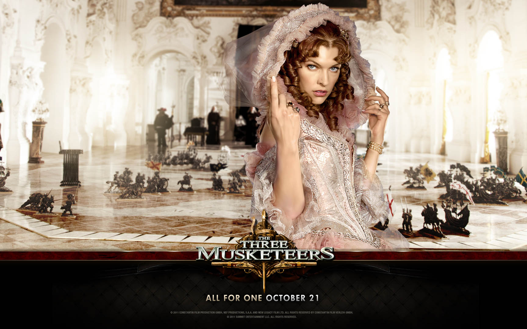 Action Milla Jovavich In Three Musketeers 2