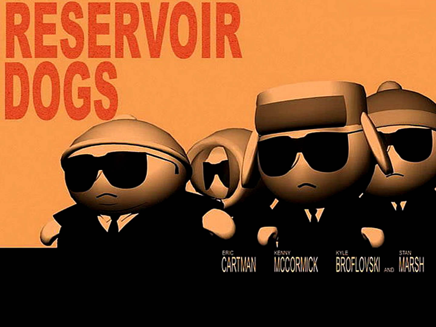 Animated Southpark Reservoir Dogs