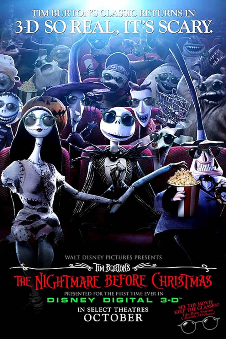 Animated The Nightmare Before Christmas 3 D