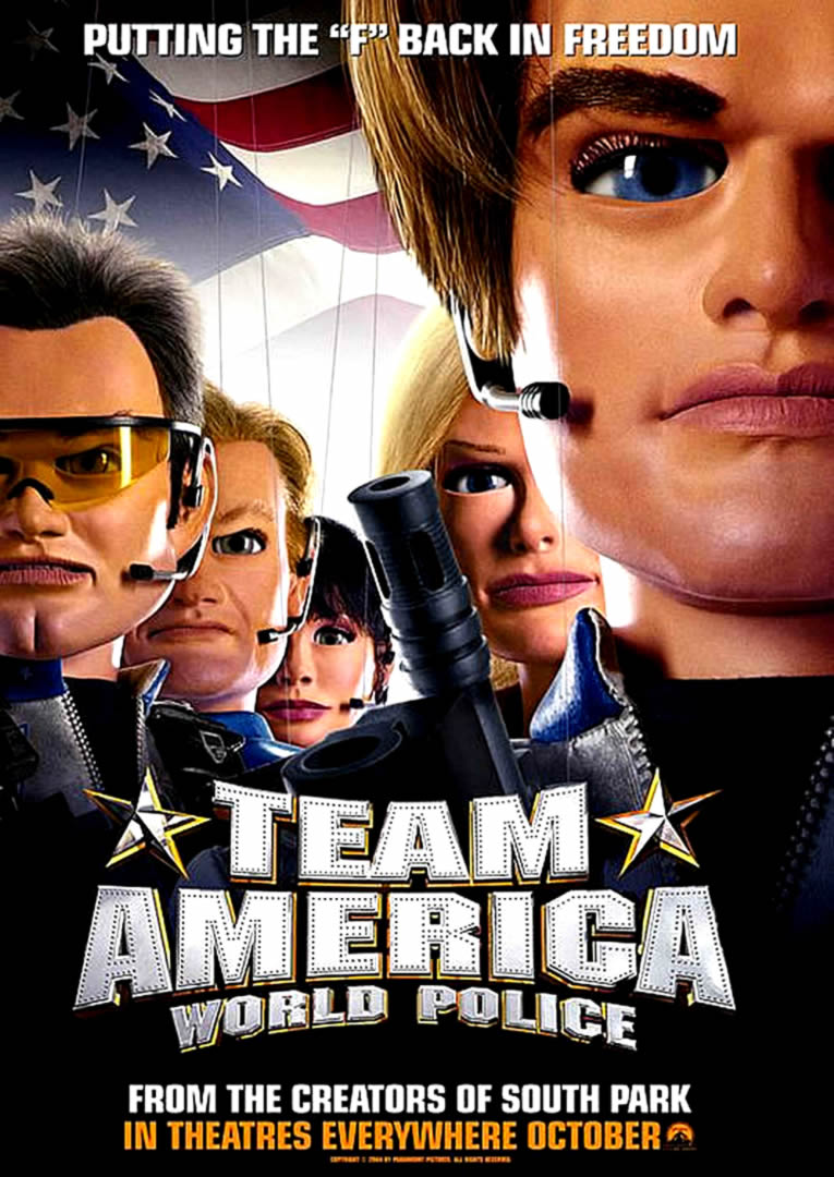 Comedy Team America World Police 3