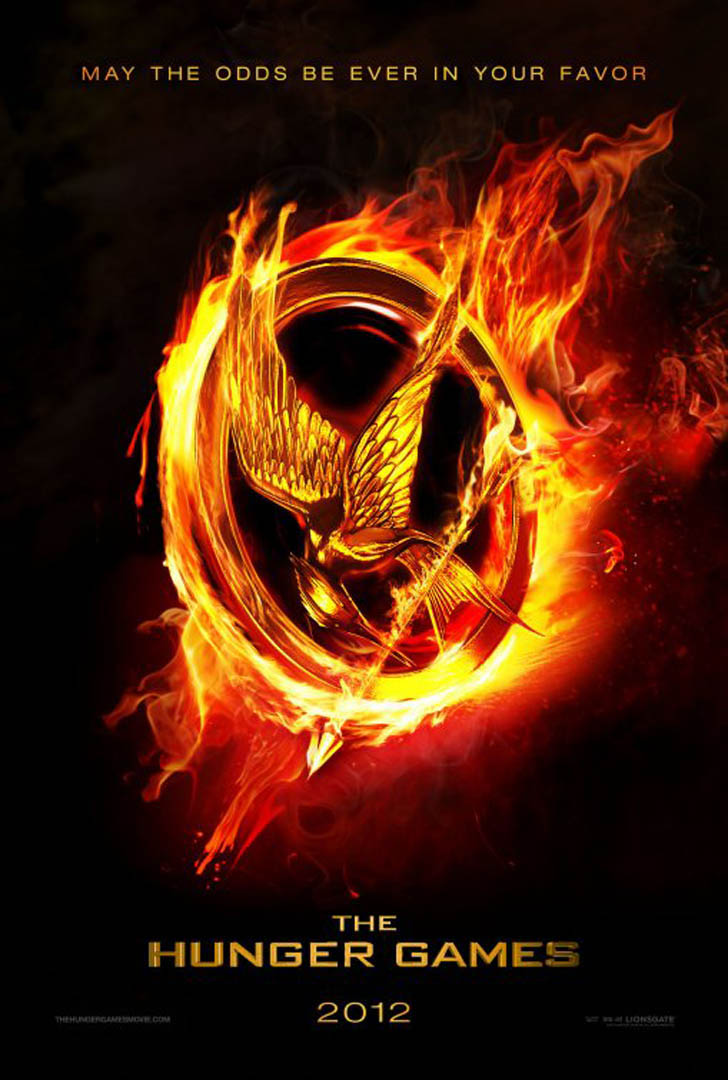 Sci Fi The Hunger Games Fiery Badge