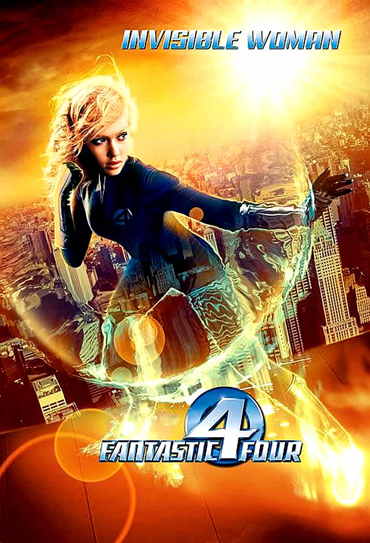 Superhero Fantastic Four The Invisible Woman