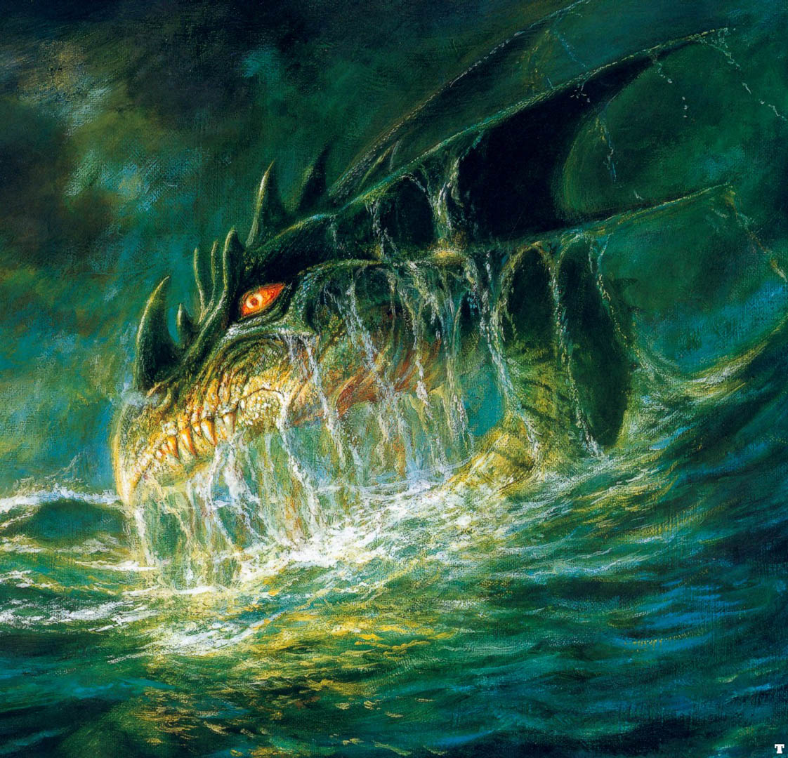 Sea Serpent - Bob Eggleton Wallpaper Image