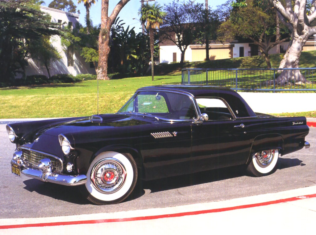 1955 Ford thunderbird hard top car #9